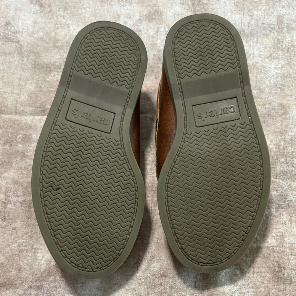 Carter's Tan Kids Moccasins